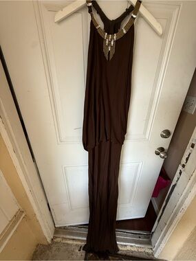 Gucci Brown Dress Top